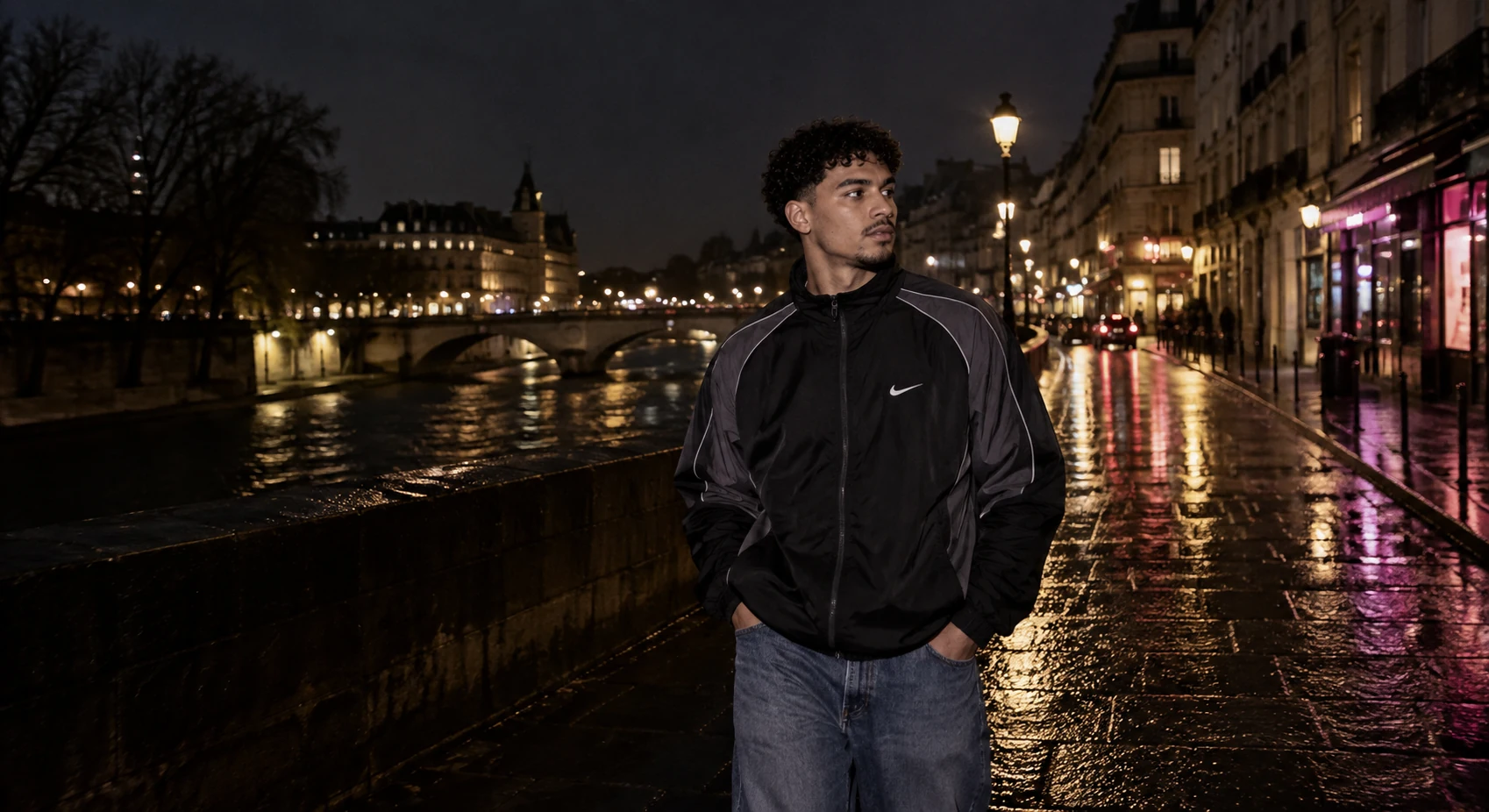 Editorial DÉCADA de hombre con chaqueta vintage